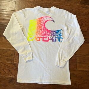 Vintage 1990 Cycle Inds “Catch It” Long Sleeve Shirt.